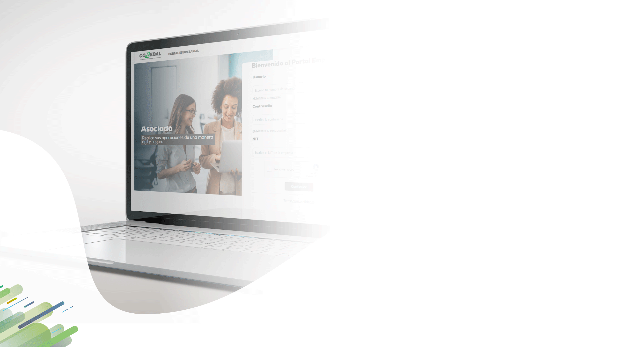 Imagen alusiva al portal empresarial Comedal